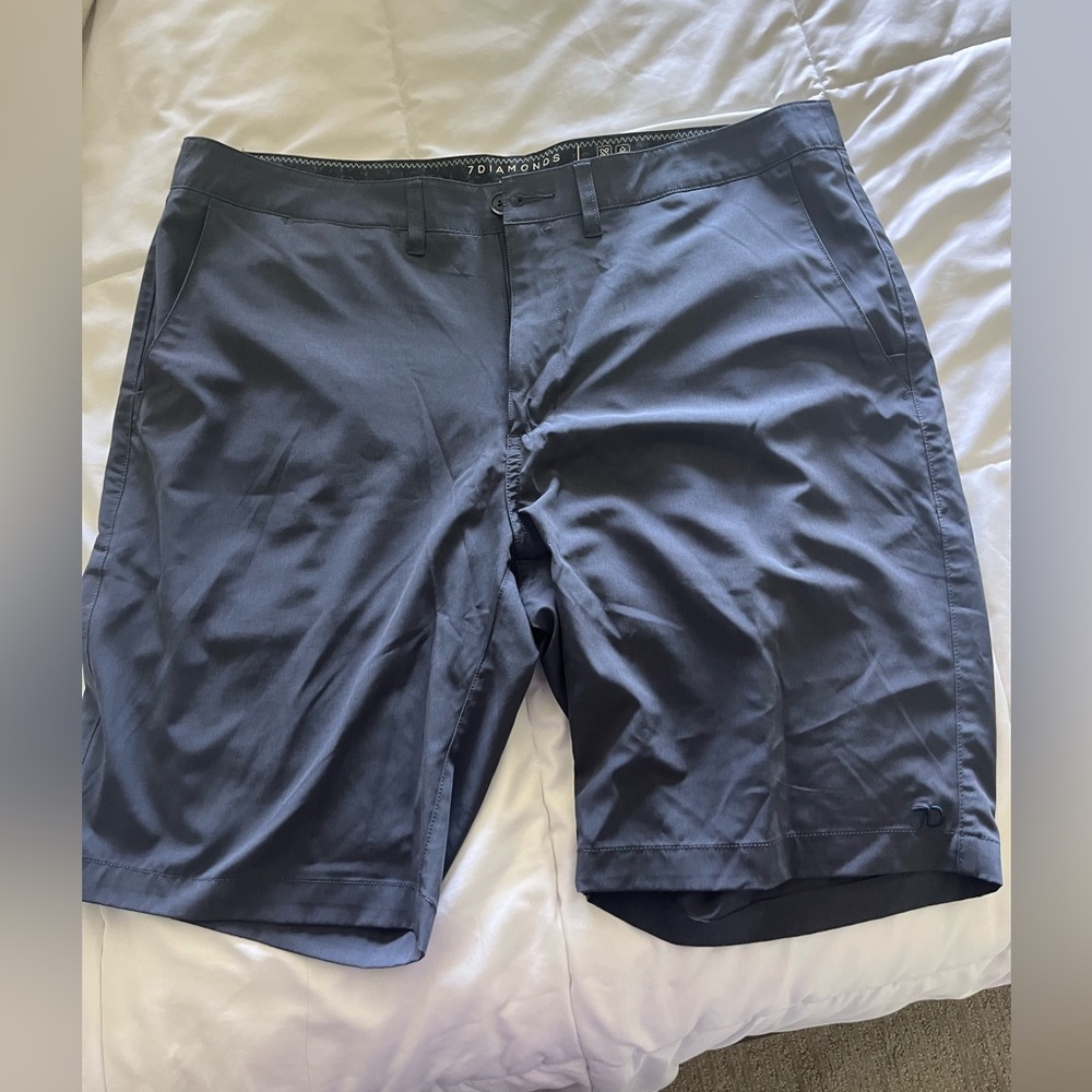 7diamonds navy shorts, size 38